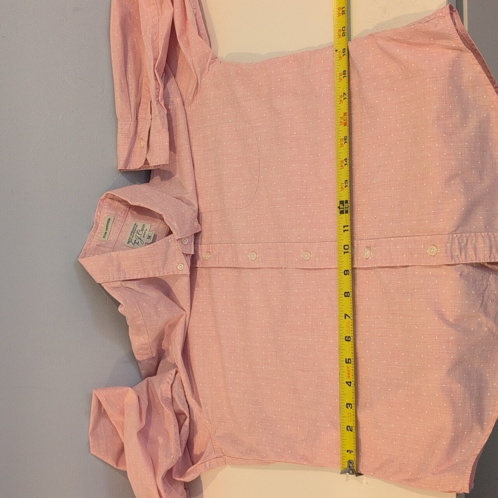 J. Crew Men's Medium Slim Untucked Stretch Long Sleeve Button Down Style #AM367J - Picture 13 of 16